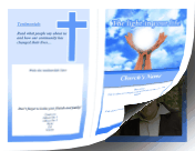 Printable Church Brochure-Bifold