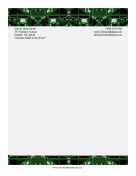 Circuit Board Stationery stationery design