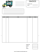 Trash Removal Invoice Template