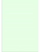 Printable Lined Paper - Light Green - Medium White Lines - A4