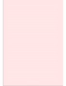 Printable Lined Paper - Light Red - Wide White Lines - A4