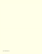 Printable Lined Paper - Light Yellow - Medium White Lines