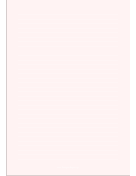 Printable Lined Paper - Pale Red - Medium White Lines - A4