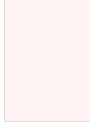 Printable Lined Paper - Pale Red - Narrow White Lines - A4