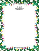 Colorful Lights stationery design