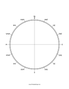 Printable Compass Directions