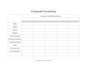 Computer Inventory