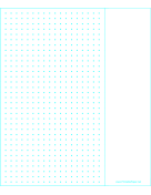 Printable Cornell Dot Paper Right