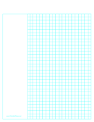 Printable Cornell Grid Paper Left