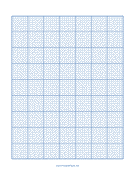 Printable Cross-stitch 25 Lines per Inch