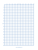 Printable Cross-stitch 6 Lines per Division