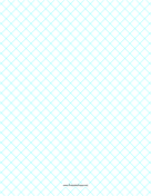 Printable Crosshatch-1 per cm