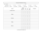 Customer Satisfaction Survey