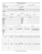 Daily Film Production Report