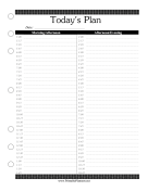 Daily Planner 15-Minutes