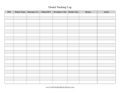 Denial Tracking Log