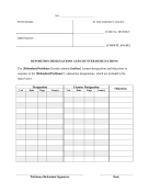 Deposition Counter-Designations