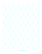 Printable Diamond Graph Paper 2 Inch