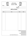 Donation Receipt Template