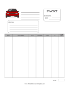 Driver Invoice Template