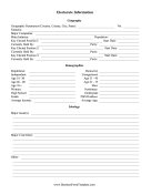 Electorate Information