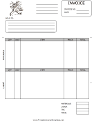 Electrician Invoice Template