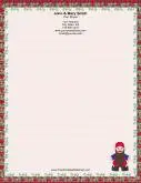 Elf with Long Beard stationery design