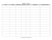Employee Tracker