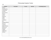 Fibromyalgia Symptom Tracker