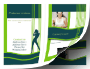 Printable Fitness Brochure-Bifold