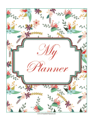 Floral Planner