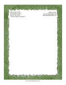 Forest Mosaic Stationery stationery design