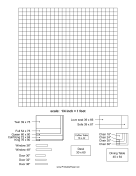 Printable Furniture Template