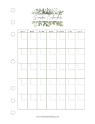 Garden Calendar