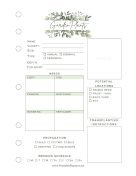 Garden Plants Planner