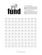 Printable Gift Fund