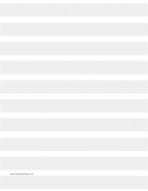 Printable Graph Spacing Paper 1mm