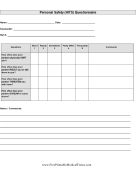 HITS Domestic Violence Screening Chart