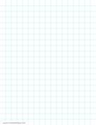 Printable Half Inch Graph Paper