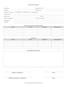 Harassment Report Form