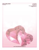 Heart Gem Letterhead