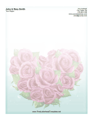 Heart Rose Letterhead