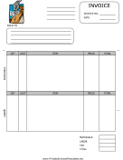 Home Repair Invoice Template