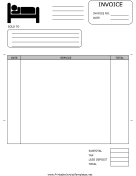 Hotel Invoice Template