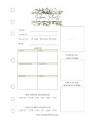 Indoor Plants Planner