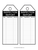 Inspection Tags