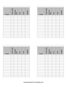 Inventory Cards Management System — BW