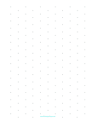 Printable Isometric Dots 1 Inch Ledger