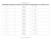 Job Application Tracker