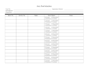 Jury Pool Selection Tracker